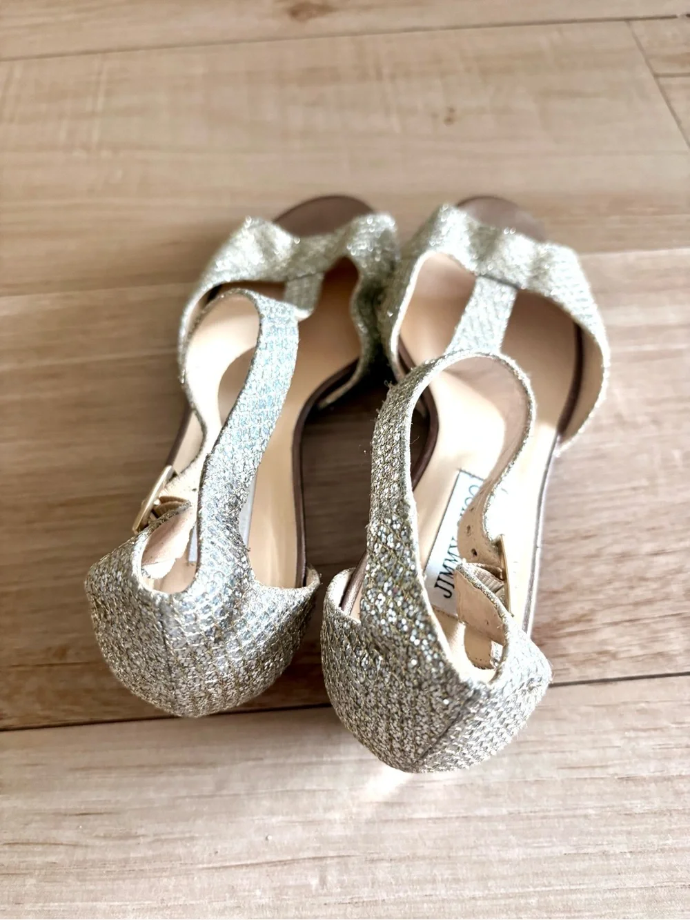 VTG Jimmy Choo Crystal Sandal
